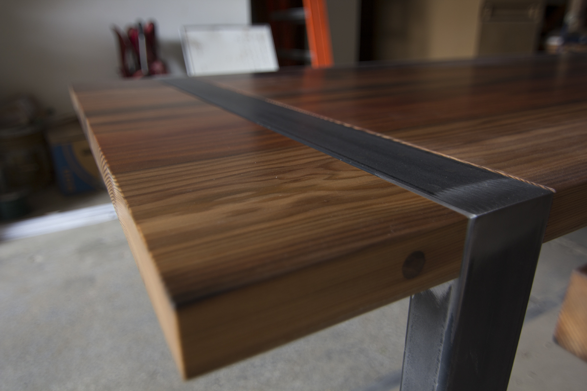 Custom Picklewood Table by Portland Woodshop